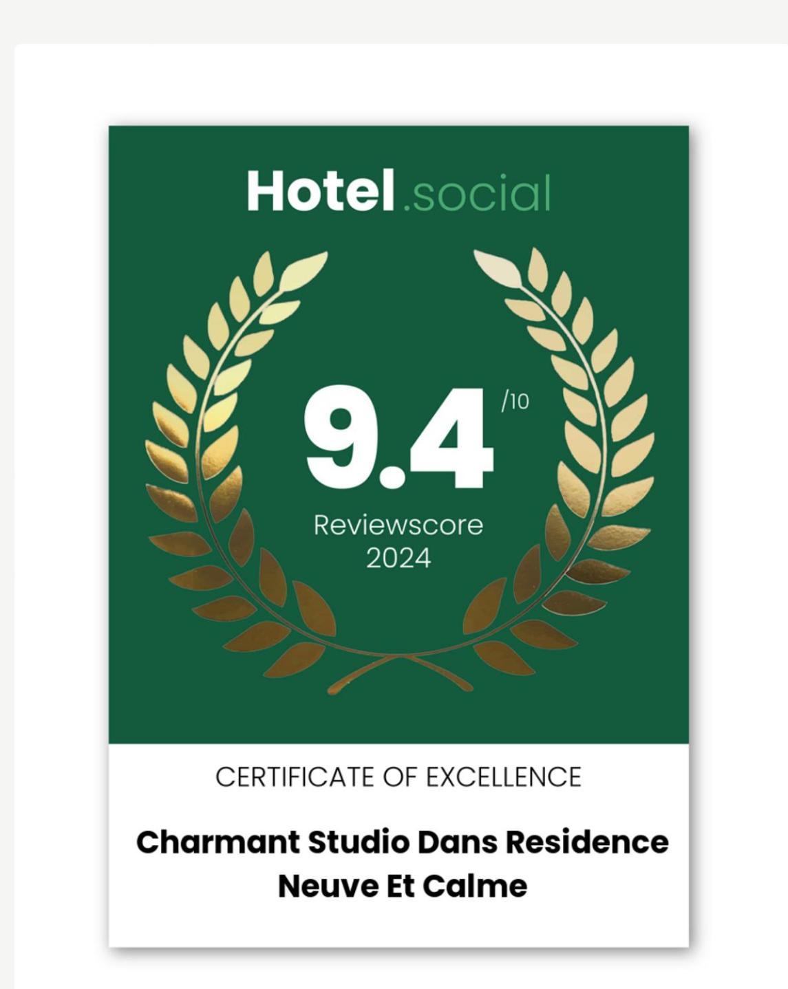 Charmant Studio Dans Residence Neuve Et Calme Corte  Exteriér fotografie